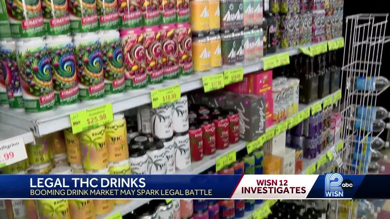 THC-infused drinks flying off the shelves in Wisconsin
