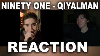 Реакция на NINETY ONE - QIYALMAN [Official M/V] | 91 Reaction