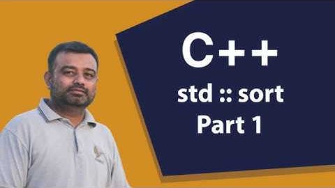 C++ STL| sort Algorithm