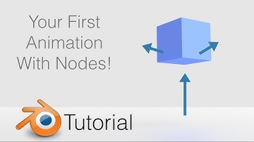 [2.79] Make A Node Animation in 5 Minutes, Blender Tutorial