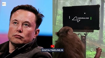elon musk neuralink brain chip & monkey brain demo explained | Digital Timeline