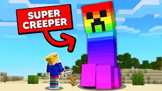 Je Dois Finir Minecraft Avec Des Super Mobs..