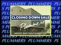 Plummers Store Southampton Closing Down - Promotional Advert  - Archive 1993