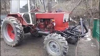 картинка: Трактор ЮМЗ с передней навеской 4х4 | крутой трактор