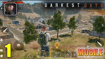 DARKEST DAYS Mobile Gameplay Walkthrough EP 1 (Android/iOS) | Hindi | New Survival RPG