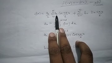 MCQ Q5. If f(x) is odd function then Fourier expansion contains odd terms| MCQ Questions and Answers