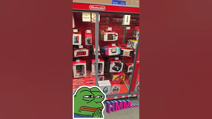 Prepping for Switch 2 at Walmart #switch2 #switch #nintendoswitch #nintendo #walmart #gaming #shorts