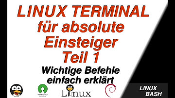 Linuxterminal (BASH) für Anfänger  - wichtige Befehle einfach erklärt - Teil 1 [GERMAN]