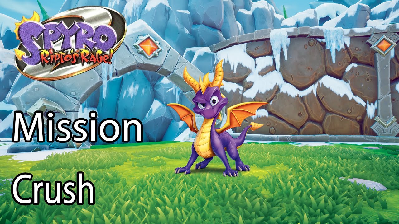 Spyro 2 Ripto's Rage Mission Crush - YouTube