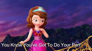 Vignette de la vidéo "Sofia The First-Moment To Shine Lyrics"