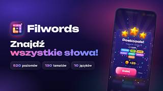 Wykreślanka z wijącymi się słowami | Filwords – gra słowna na Androida screenshot 1