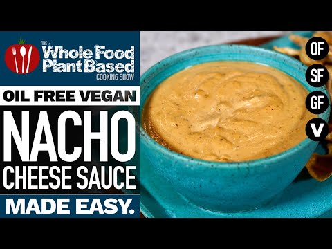 OIL FREE VEGAN NACHO CHEESE SAUCE » sugar free, dairy free, and mind-blowingly delicious!