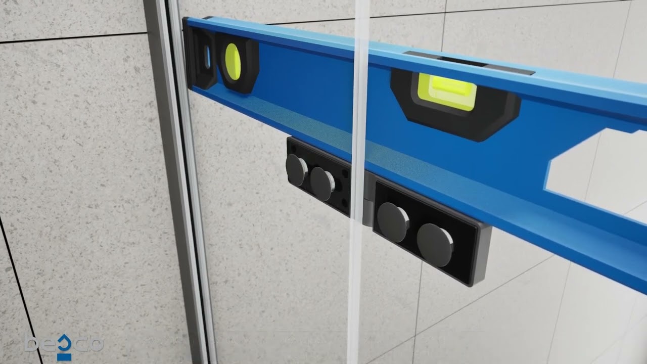 Notice de montage de la cabine de douche sans profilé