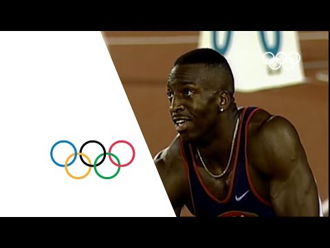 Michael Johnson Breaks 200m & 400m World Records - Atlanta 1996 Olympics