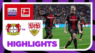 Bayer Leverkusen v Stuttgart Bundesliga 23\/24 Match Highlights