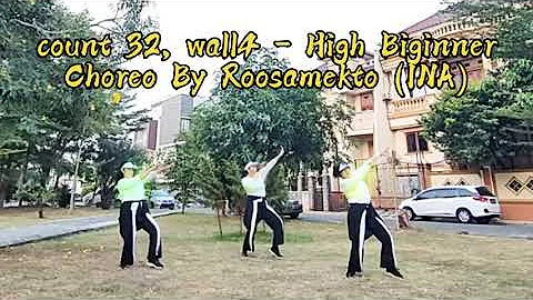 GASPOL || Ghea Youbi || High Biginner Line Dance || Choreo By Roosamekto (INA)