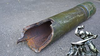 Blades from the occupiers&#39; tank cannon.