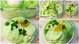 बाजार जैसी पिस्ता आइसक्रीम| Homemade Pista Ice Cream  Super Soft | Pista Ice Cream RecipeI Ice Cream