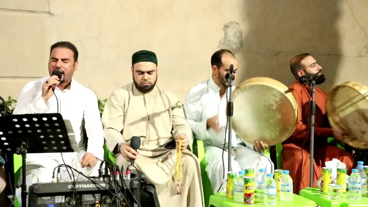 المنشد ياسر طوبان l عتابات عراقية مع قصيدة تضوي ارض المدينة