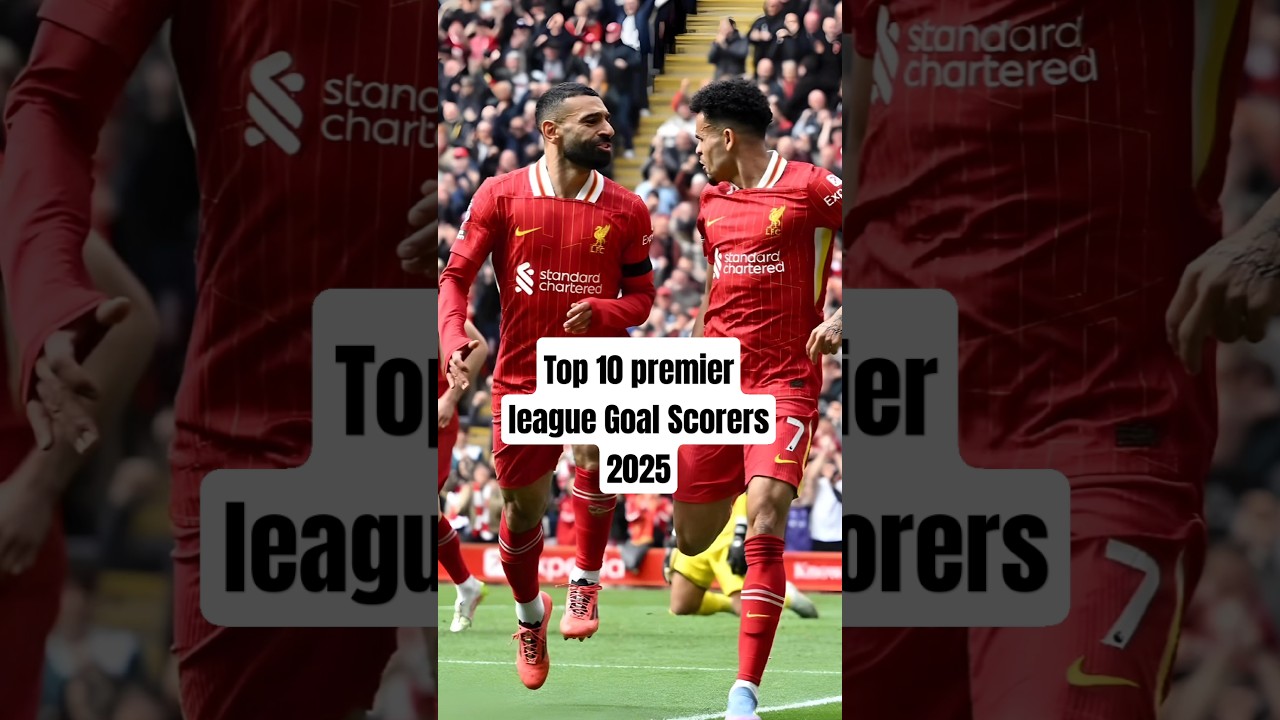 Top 10 premier league Goal Scorers 2025 