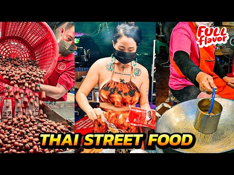 Thai Street Food Festival | Market Tour - Rai Khing Temple | วัดไร่ขิง | FULL FLAVOR