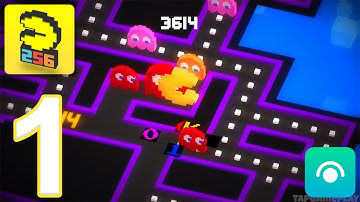 PAC-MAN 256 - Gameplay Walkthrough Part 1 (iOS, Android)