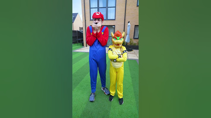 Never jump over the neighbour's fence Super Mario #funny  #supermarios