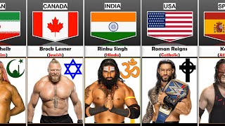 WWE Super Stars and Their Religion From Different Countries screenshot 5