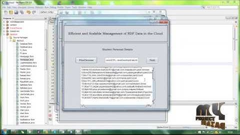 DiploCloud: Efficient and Scalable Management of RDF Data | Final Year Projects 2016 - 2017