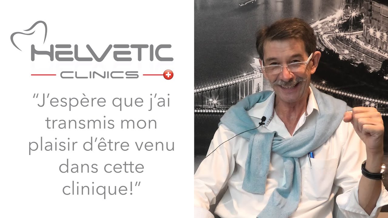 Témoignage “J’espère que j’ai transmis mon plaisir d’être venu dans cette clinique dentaire!”