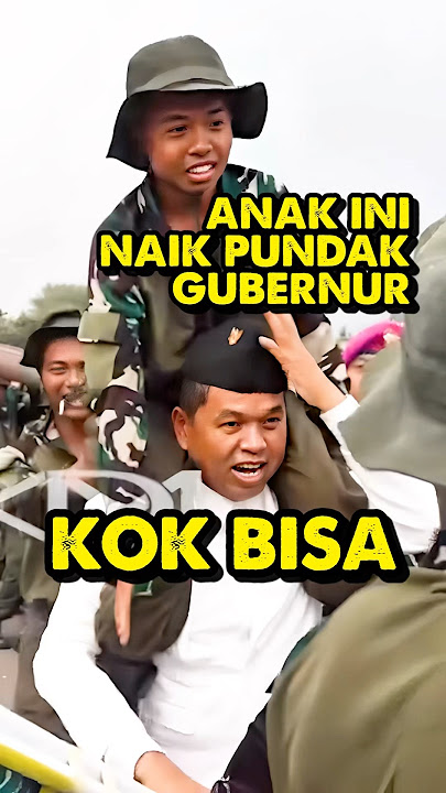 VIRAL!! BOCAH INI NAIK PE PUNDAK DEDI MULYADI #dedimulyadi #kangdedimulyadi #kdm