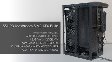 SSUPD Meshroom S V2 ATX motherboard Build