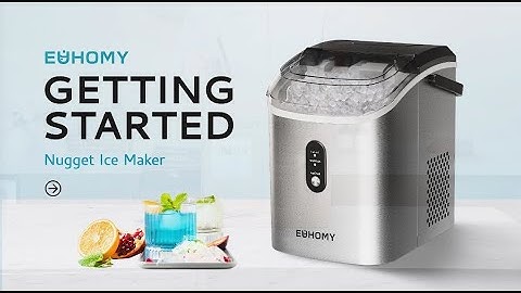 EUHOMY | IM002-N: Nugget ice maker unboxing
