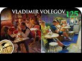 125. How I painted Restaurant theme in small paintings/ Volegov