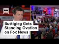 Buttigieg gets standing ovation on fox news angers trump  nowthis