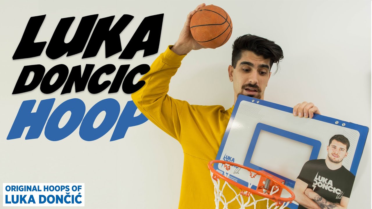 Luka Dončić 77 Spalding Mini canestro basket da camera