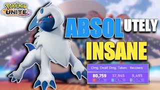 Absol Insane Crit Damage Pokemon Unite