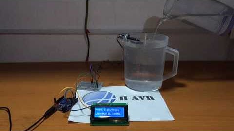 Sensor de nivel de agua con Arduino Uno.
