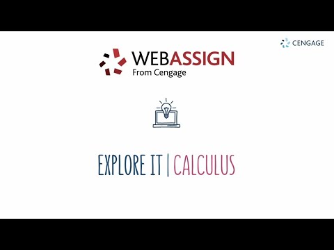 WebAssign for Calculus – Explore It Simulations