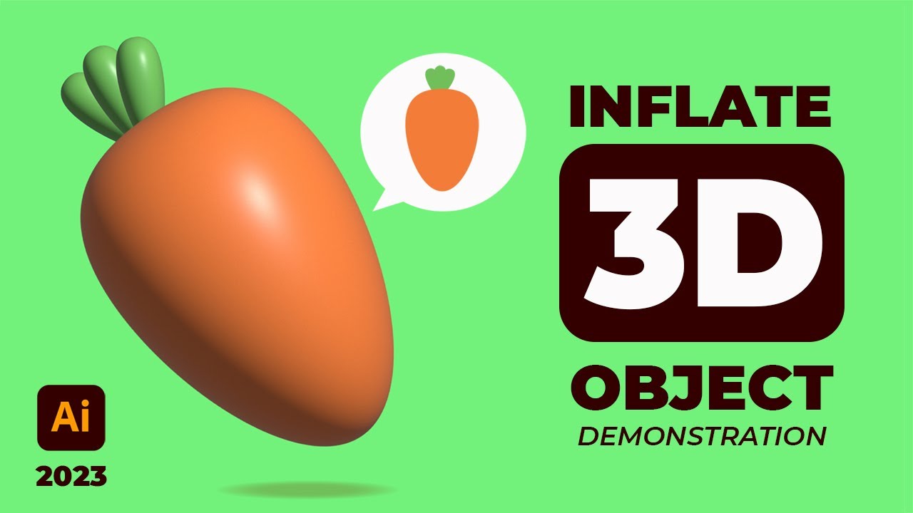 Create 3d in Adobe Illustrator 2023 with Shutterstock Contributor | Carrot