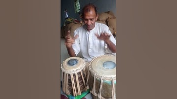 Teental Tabla solo तबला वादन कायदा पलटा