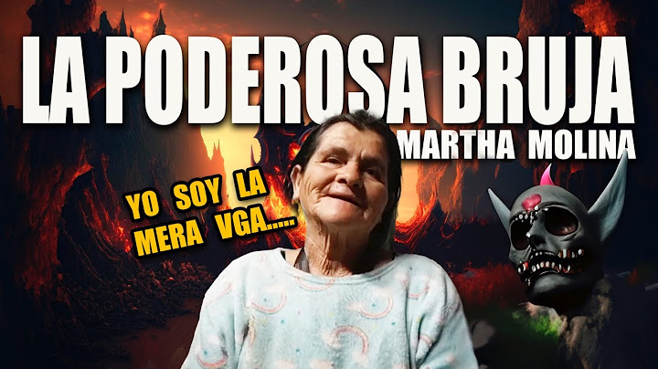 DOÑA MARTHA La Bruja que Vuela de LA BIZNAGA - ME ODIAN EN MI PUEBLO (Entrevista)