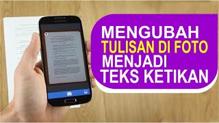 Cara Mengubah Gambar Menjadi Teks Di HP Android | Bisa Salin Buku dan Text Hasil Screenshoot screenshot 4