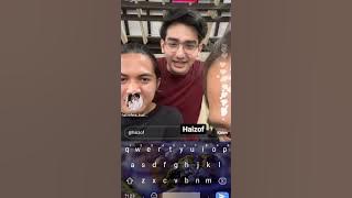 live instagram nando, rangga azof, haico dan mahdy tadi sore dilokasi buku harian seorang istri bhsi