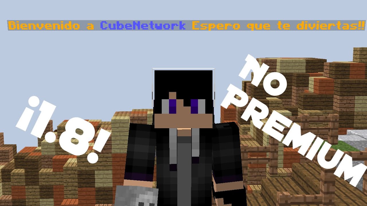 Cubecraft No premium - 1.8 - Davixzzz - YouTube