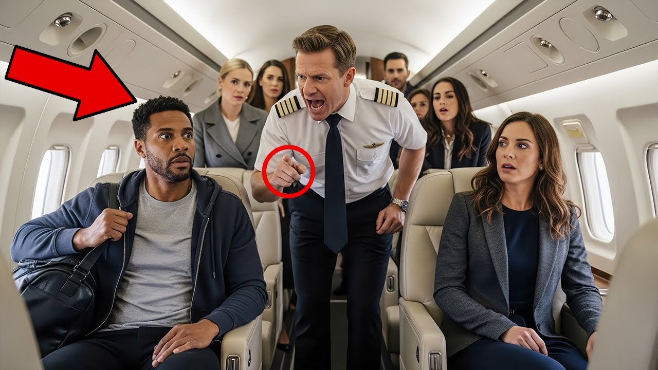 Pilot Mocks Quiet Black Passenger — Entire Cabin Shocks When He Learns Who Owns the Jet