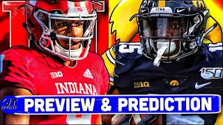 Indiana vs Iowa Prediction College Football Predictions Week 1