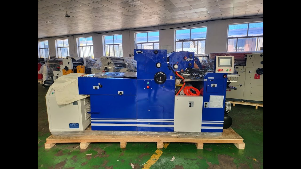 2 COLORS PALSTIC BAG OFFSET PRINTING MACHINE WITH UV LED LAMP DRYING&WATER COOLING SYSTEM 800MM UKCA