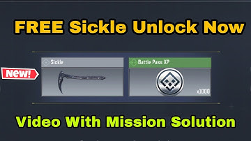 How to Get FREE Sickle in COD Mobile | Unlock Sickle Melee Weapons | Wisdom Frost