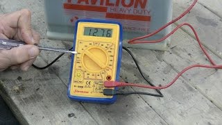 Delboy's Garage, Simple Skills, # Multimeter.